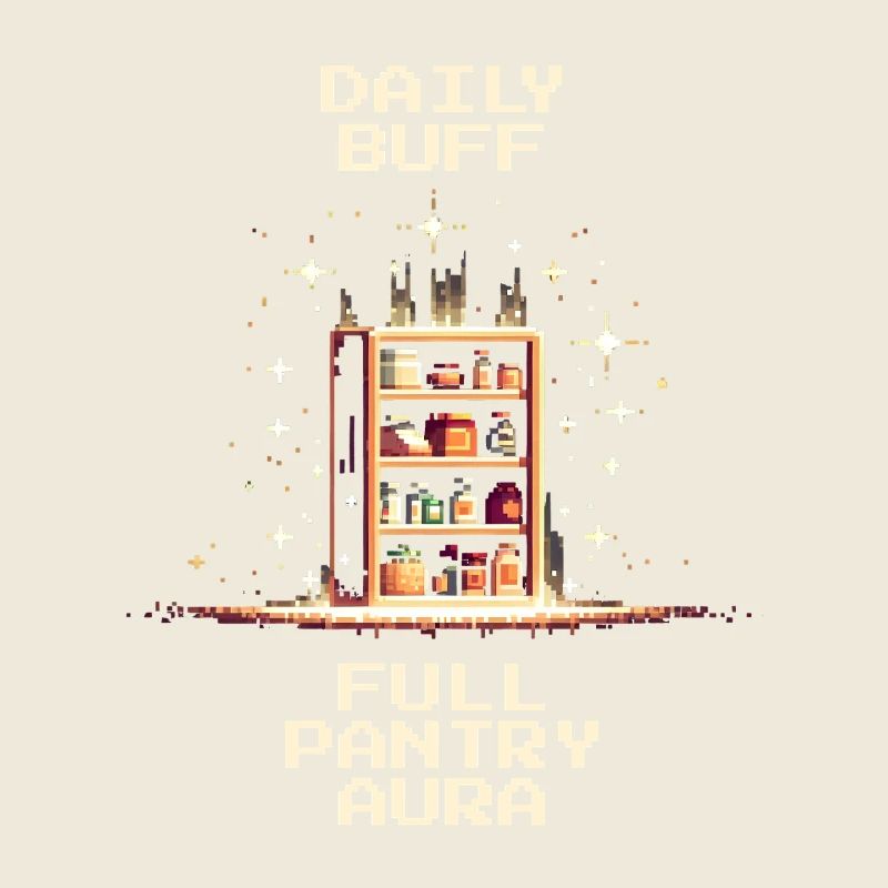 Full pantry | Pixel Art