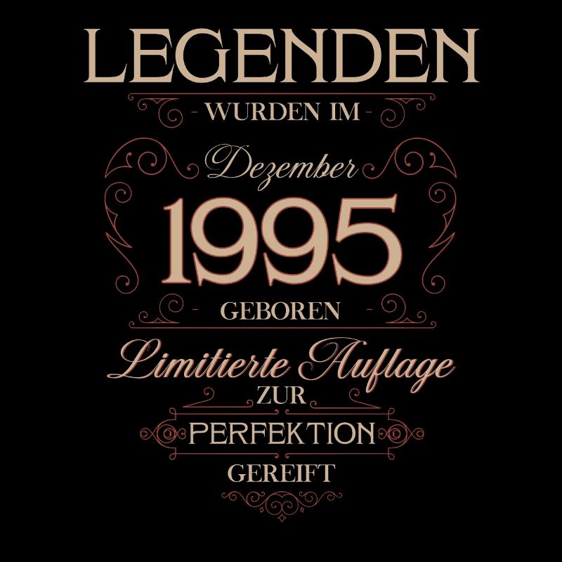 30th Birthday Legend December 1995