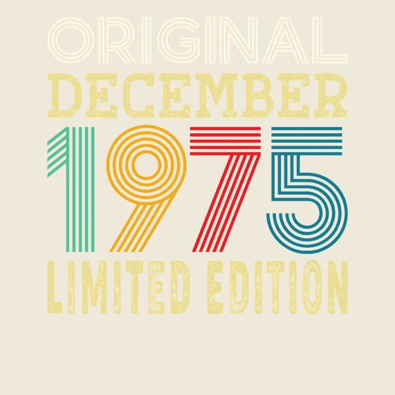 Né en Décembre 1975 50 Ans 50e Anniversaire Cadeau