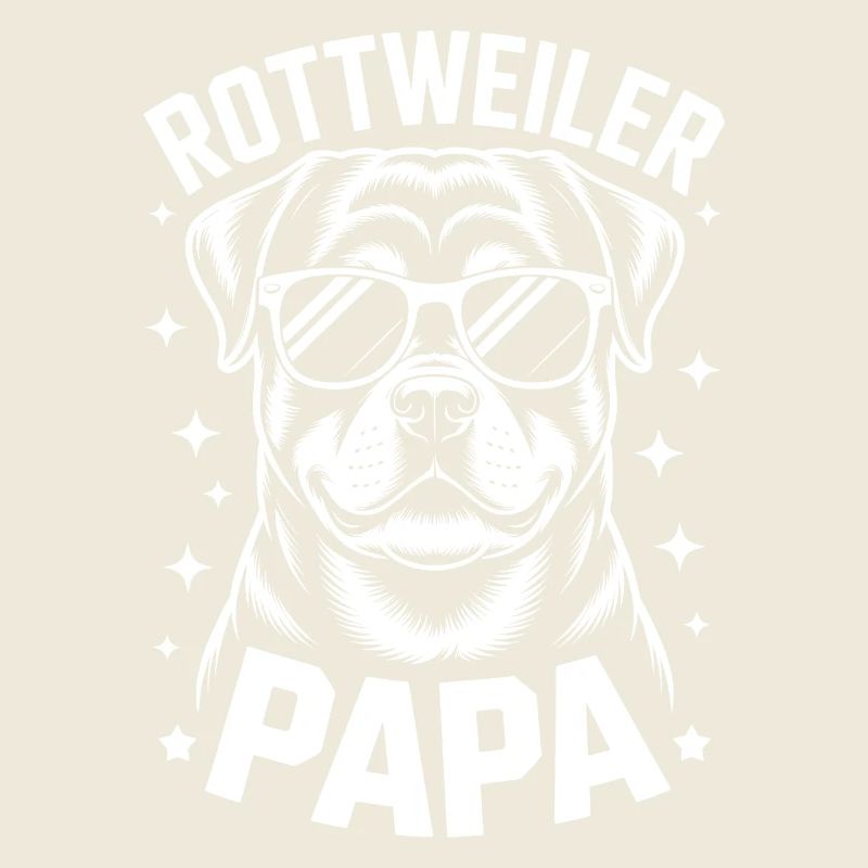 Rottweiler dit papa, drôle de cadeau de rottweiler