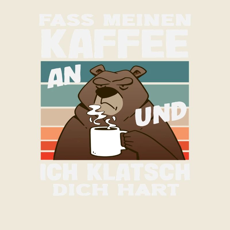 Funny Bear Coffee Saying Office Coffee Lover