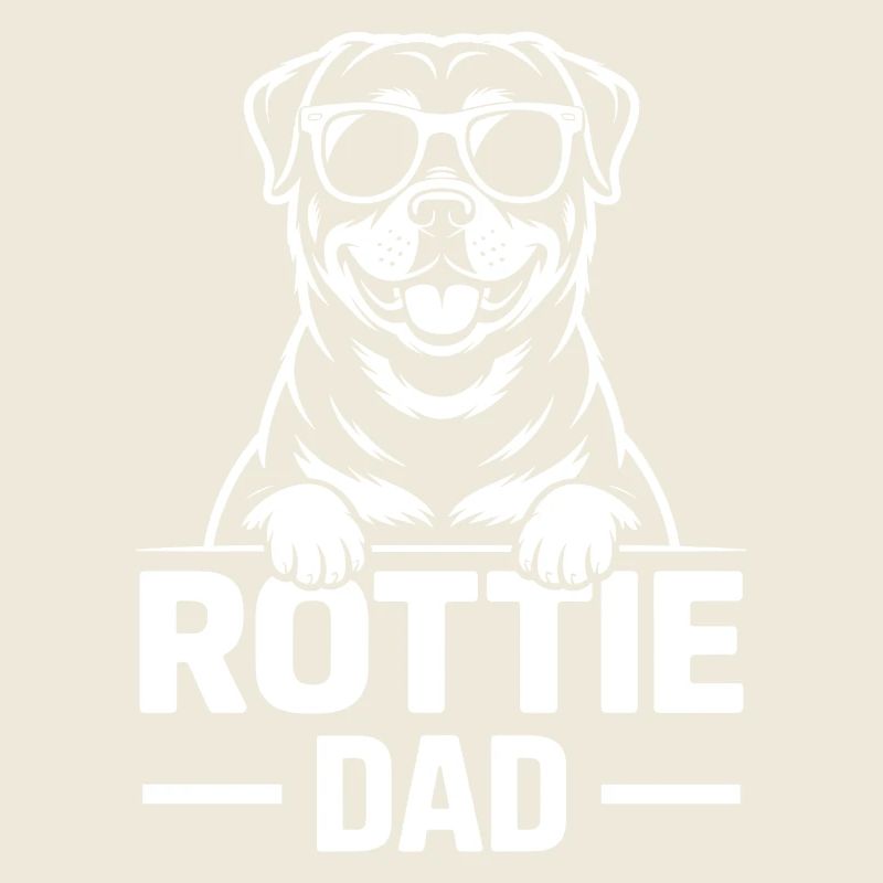 Rottweiler dit papa, drôle de cadeau de rottweiler