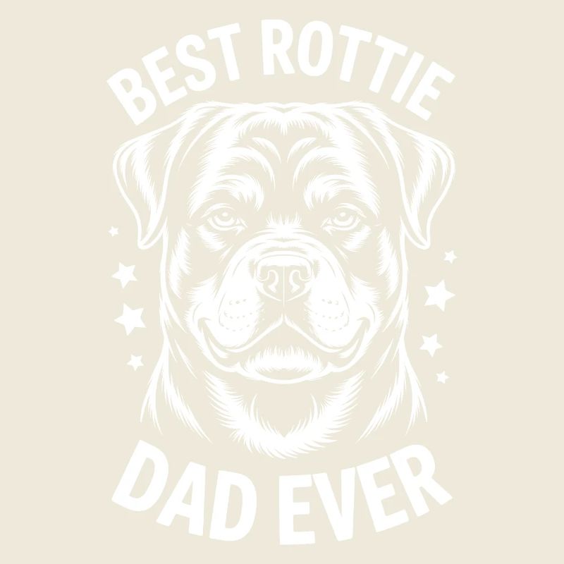 Rottweiler dit papa, drôle de cadeau de rottweiler
