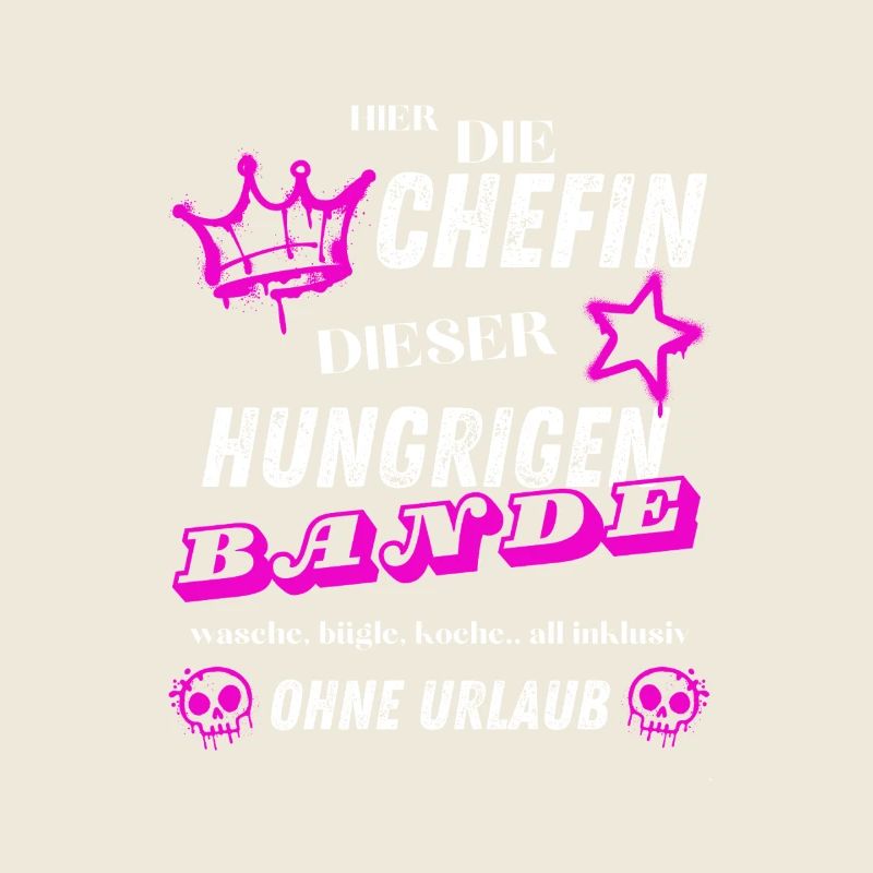 Hier die Chefin dieser hungrigen Bande