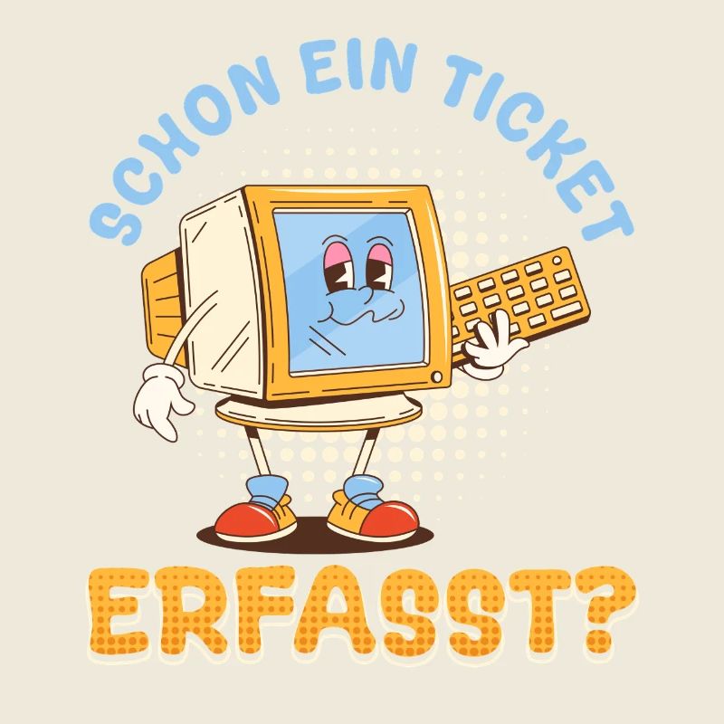 Support informatique DÉJÀ UN TICKET CAPTURÉ Drôle