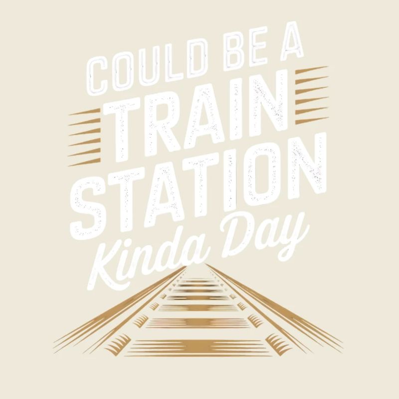 Could be a train station day