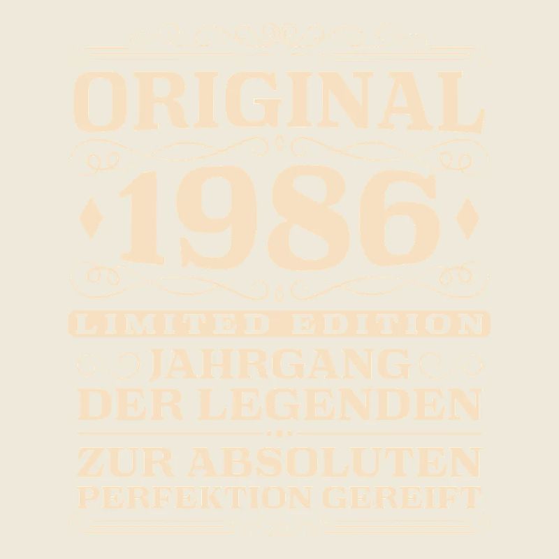 Anniversaire vintage original de 1986