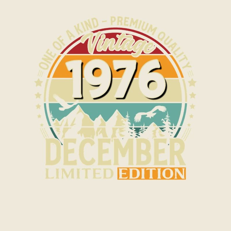 49e anniversaire Millésime décembre 1976