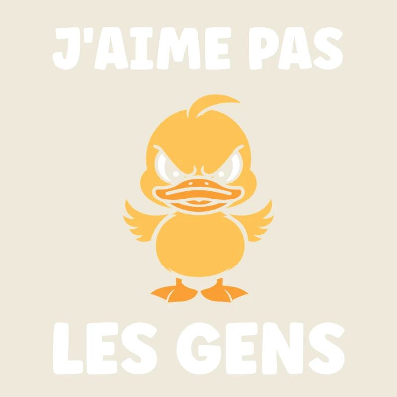 I don't like people duck