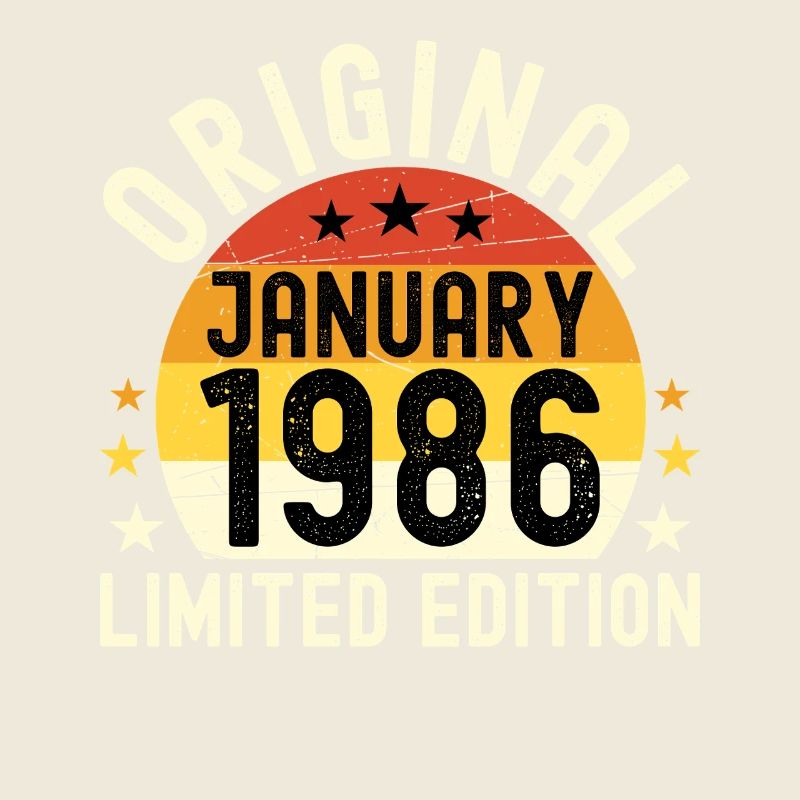 Anniversaire Janvier 1986 Limited Edition Original