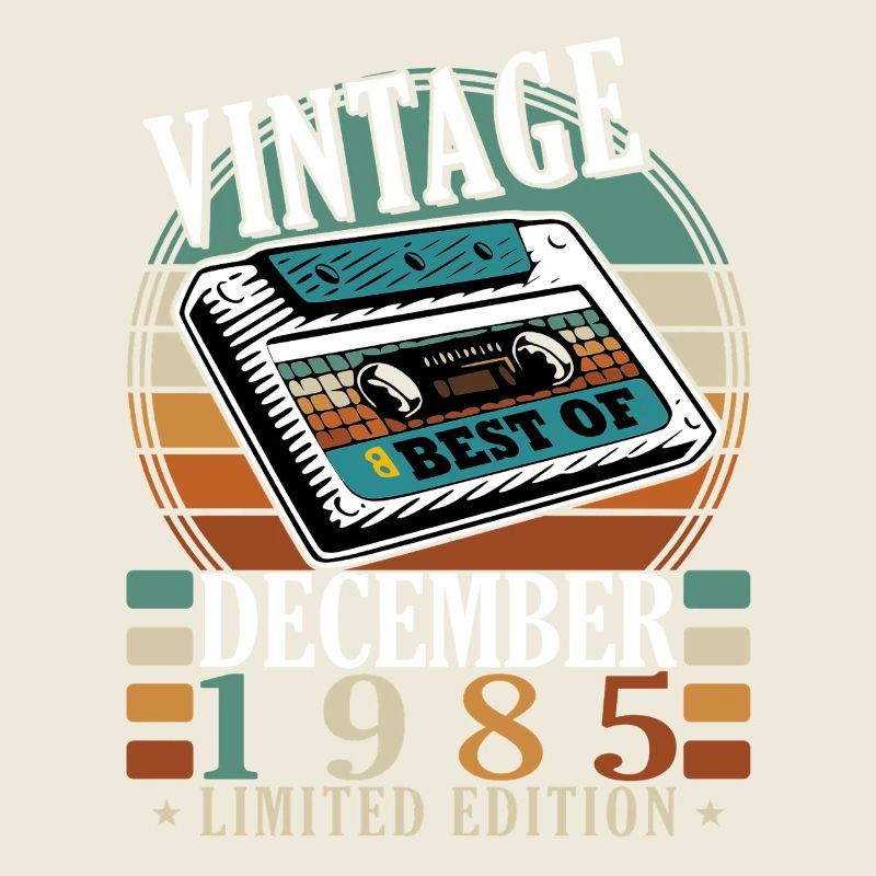 Vintage 1985 Cassette Limited Edition