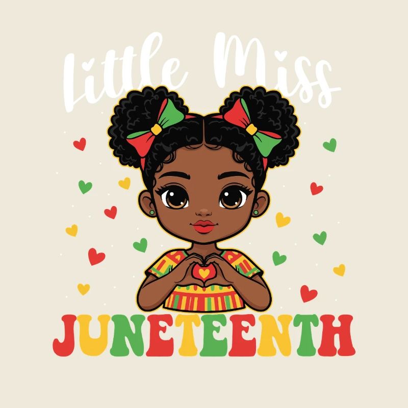 Little Miss Juneteenth – Schwarzer Mädchenstolz