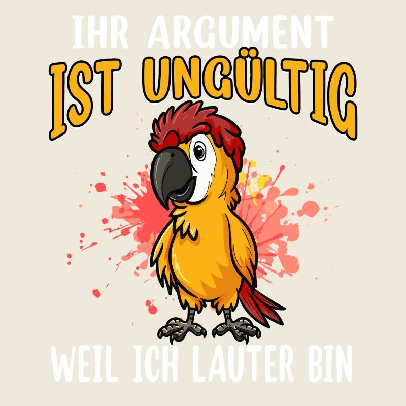 Papagei Spruch: Ungültiges Argument