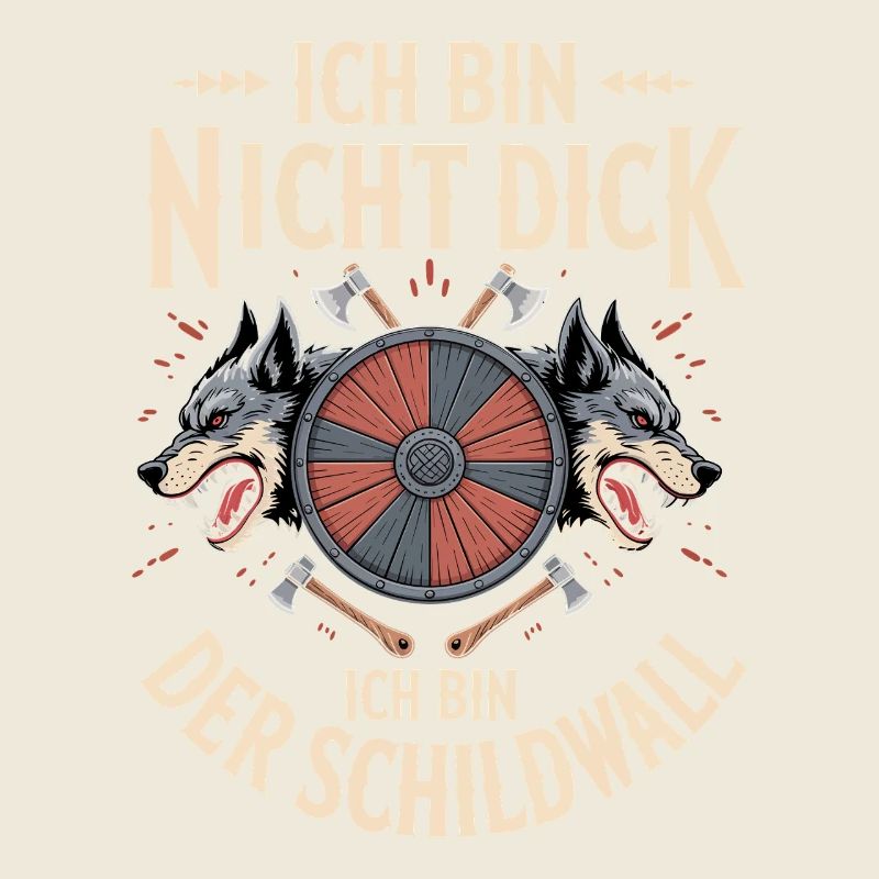 Not a thick shield wall, funny Viking saying