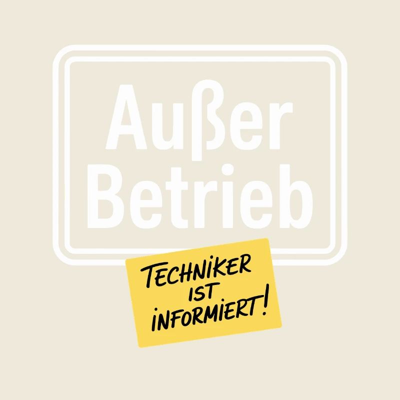 Technicien hors service informe le bureau des paresseux