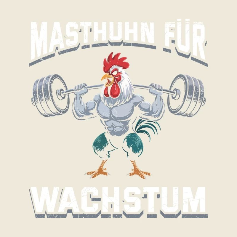 Weightlifter BROILER CHICKEN FOR GROWTH Fun