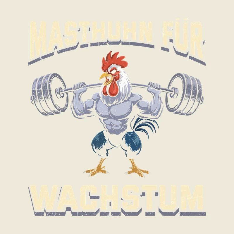 Weightlifter BROILER CHICKEN FOR GROWTH Fun