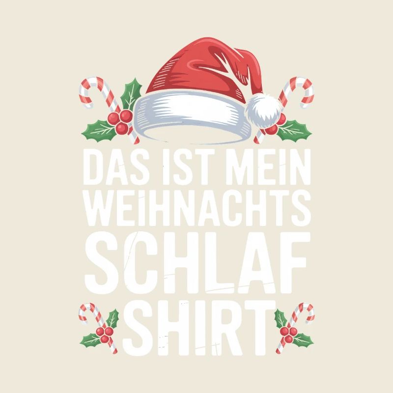 Weihnachts Schlafshirt Spruch