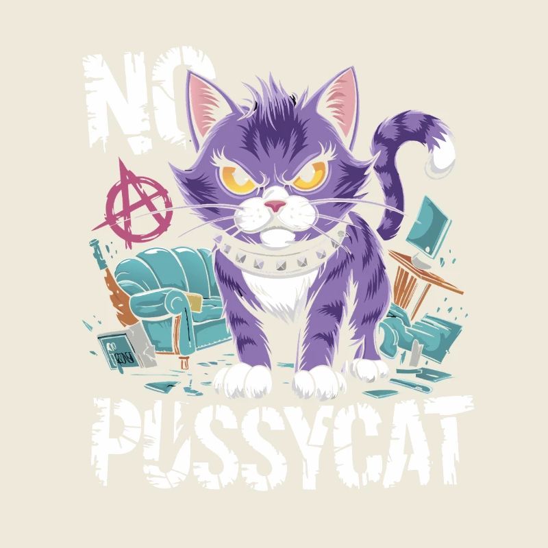 Rebelle Chat : Pas de Pussycat Design