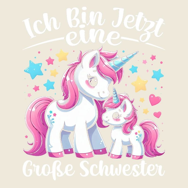 Grande sœur licorne amoureuse aînée