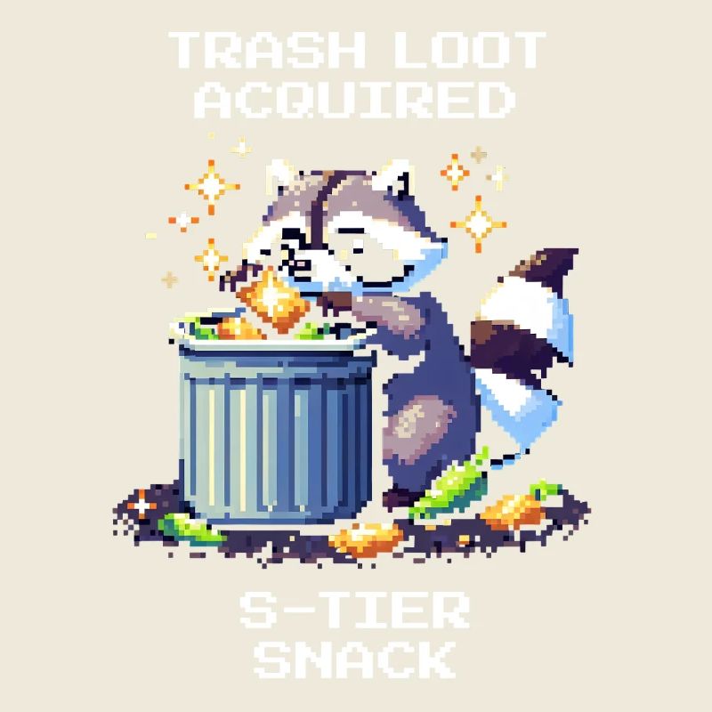 Déchets de butin | Snack de raton laveur