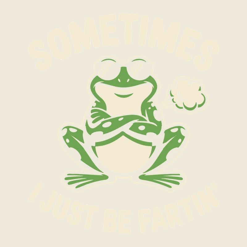 Manchmal bin ich einfach nur ein Furzfrosch