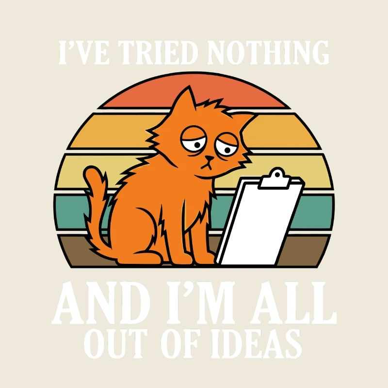 Rien essayé d’idées Rétro Cat Meme