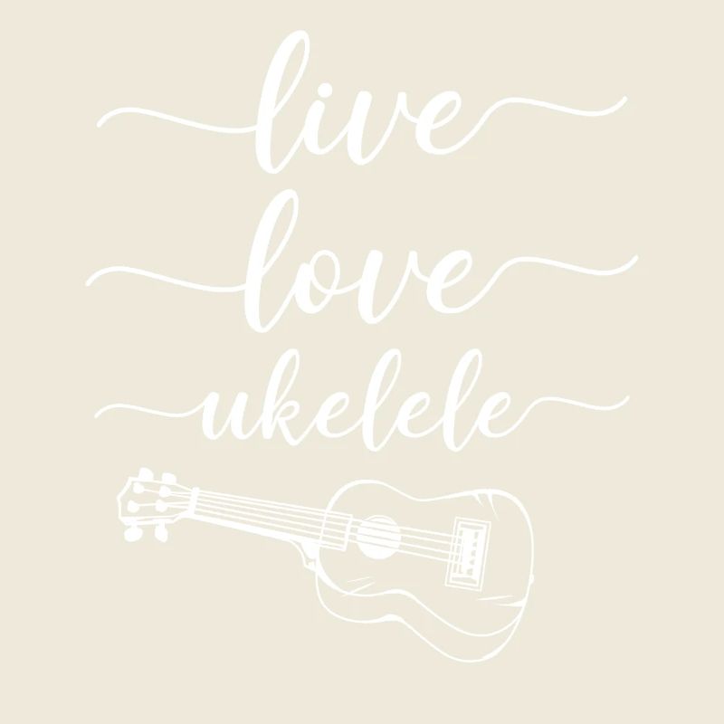 Hawaiian Ukulele Uke Girl Live
