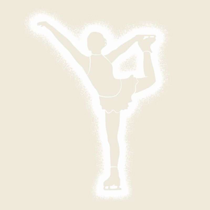 Eiskunstläuferin Eislaufen Mädchen Eiskunstlauf