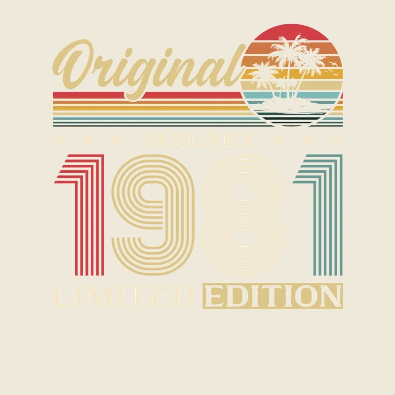 45e anniversaire Original janvier 1981