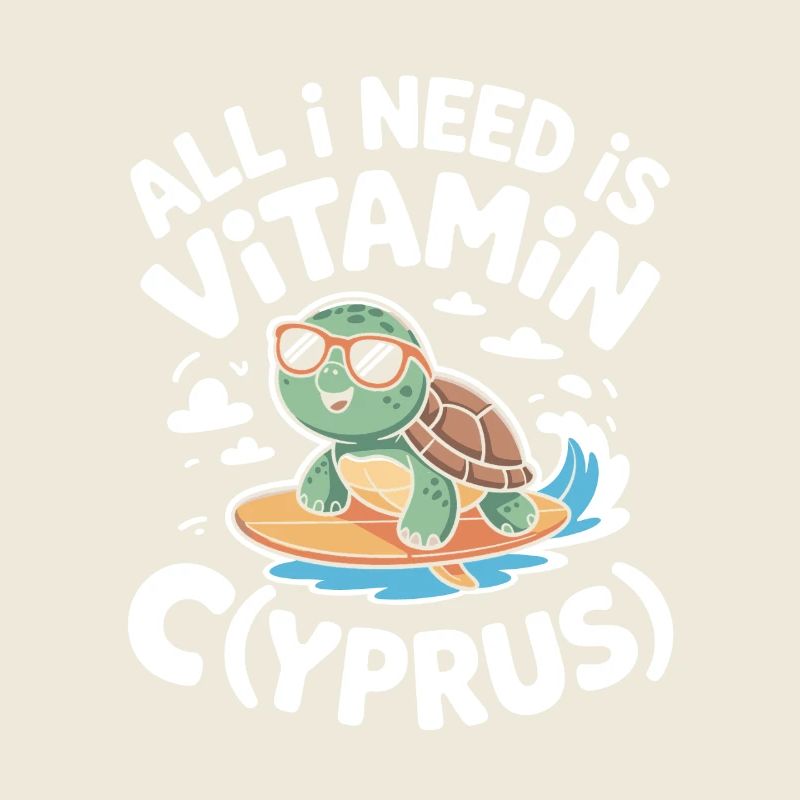 Chypre Tout ce dont j’ai besoin, c’est de vitamines Chypre Drapeau chypriote