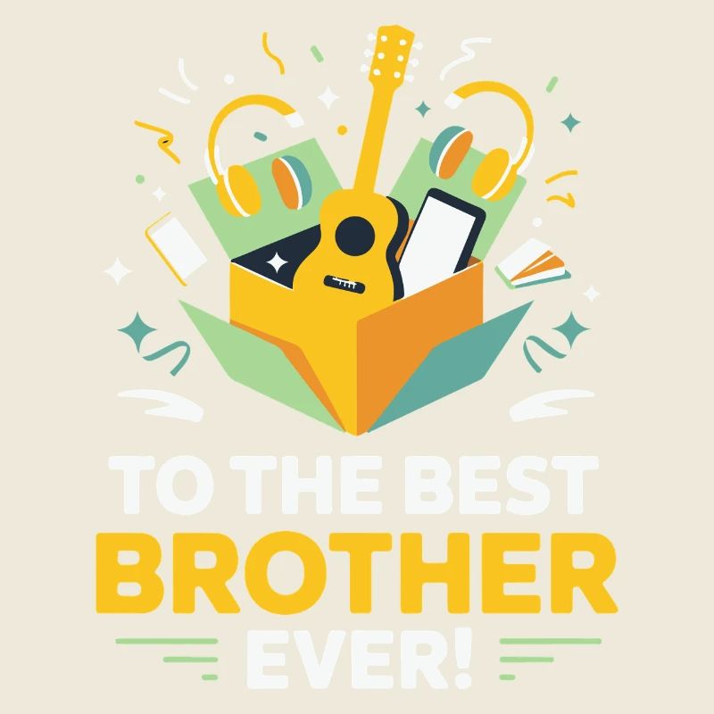 Bester Bruder aller Zeiten Geschenkbox-Musik
