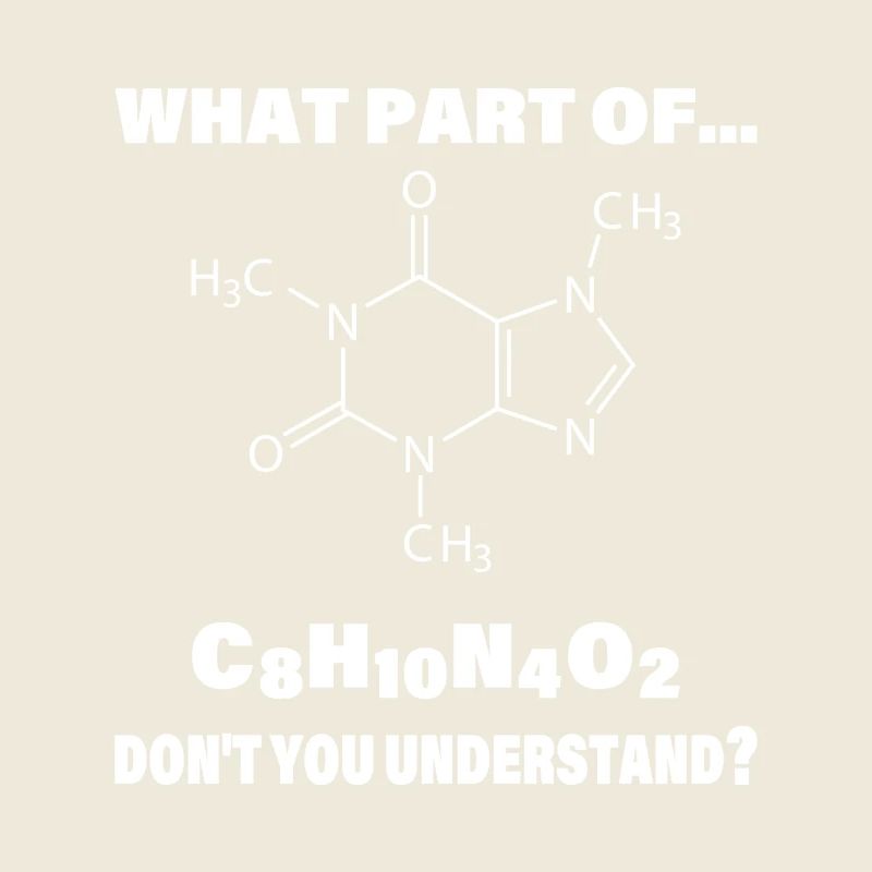 Caffeine Molecule Meme : Tu comprends ?