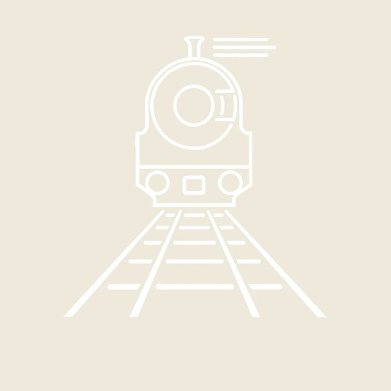 Cartoon Eisenbahn
