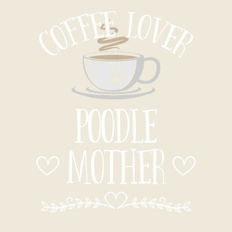 Kaffeeliebhaber-Pudel-Mutter