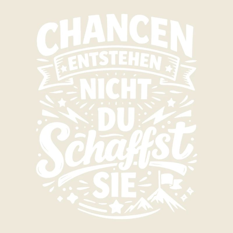 Opportunities arise when you create them