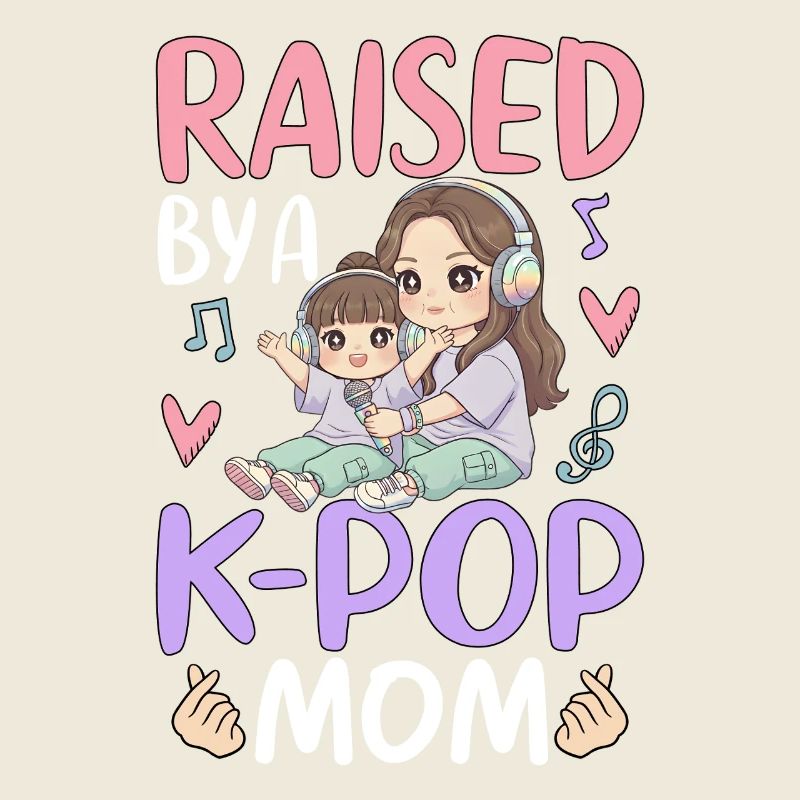 Élevée par une maman K-Pop