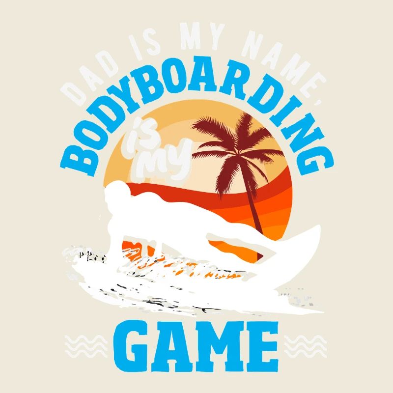 Surfeur Surfeur Bodyboarder