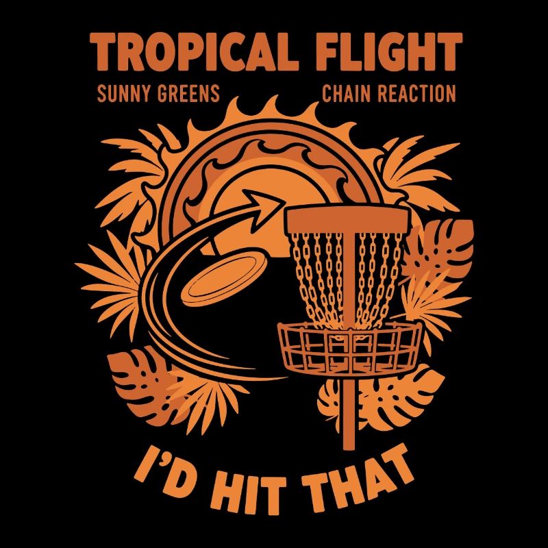 Tropical Flight Would a frappé cette scène de disc golf