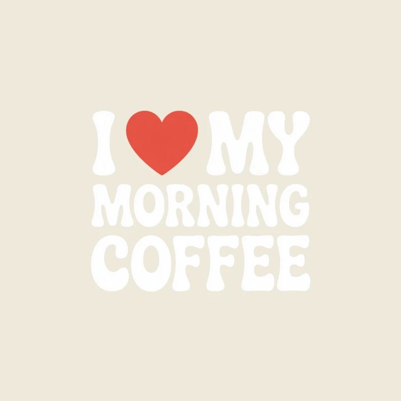 J’adore mon café du matin