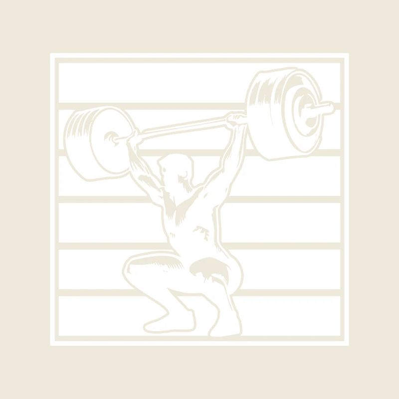 Haltérophile, bodybuilder, haltérophile, salle de sport