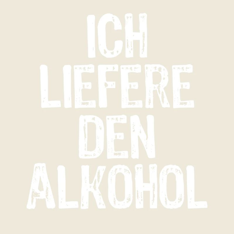 I supply the alcohol