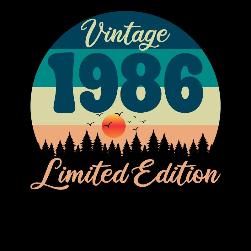 40. Geburtstag 40 Jahre 1986 Retro-Vintage-Geschenk