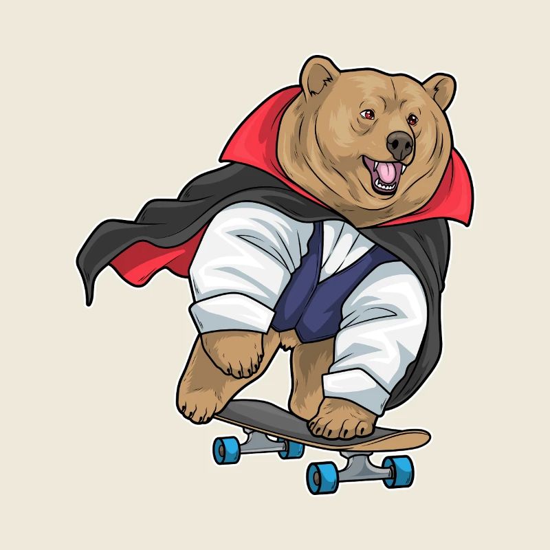 Bear Halloween Vampire