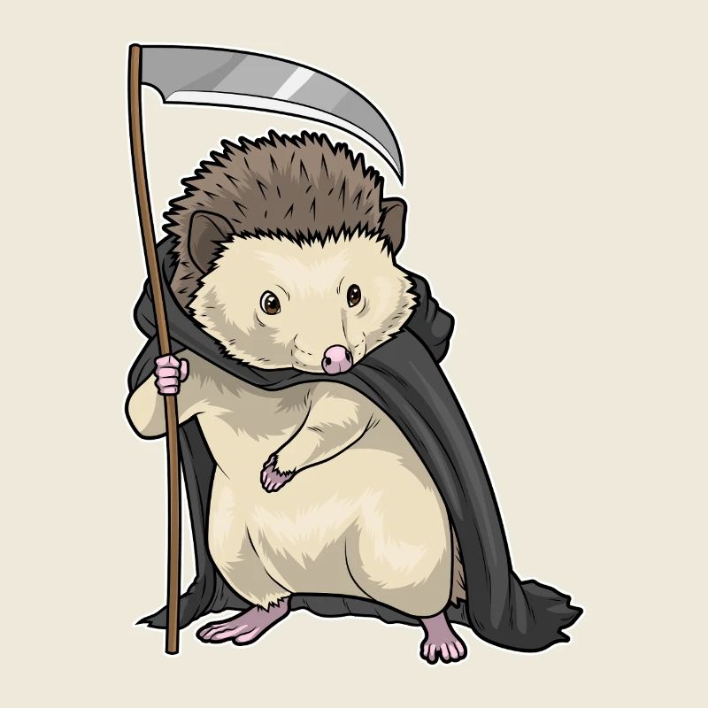 Igel Halloween Sensemann