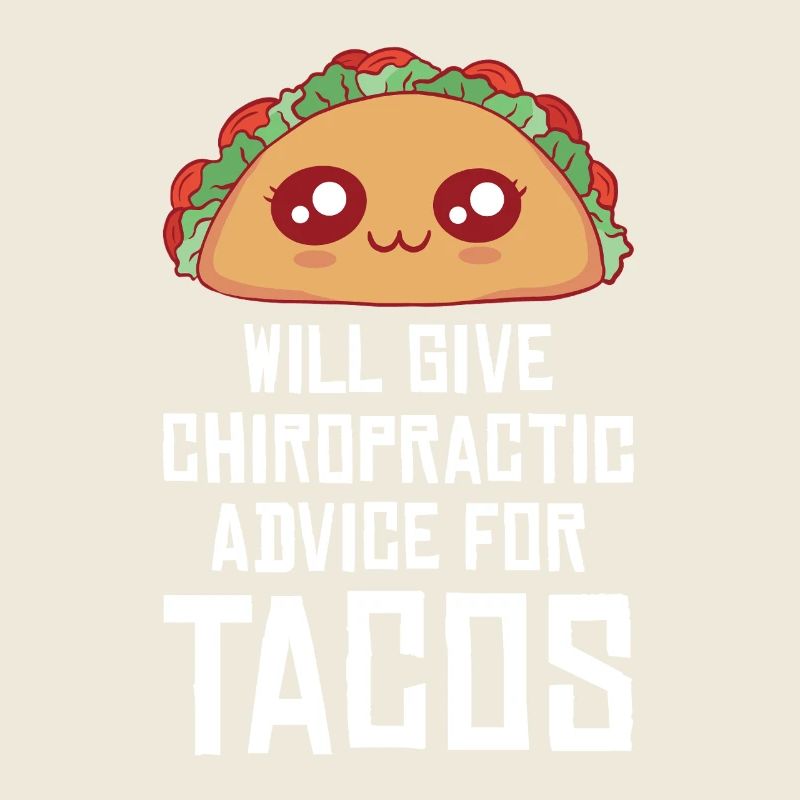 Taco Humor Chiropraktik Design