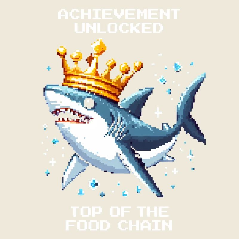 Achievement Unlocked | Shark apex predator