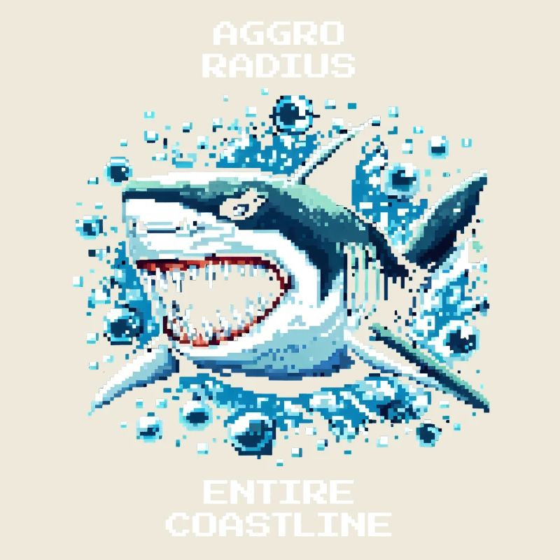 Aggro Radius | Shark whole coastline
