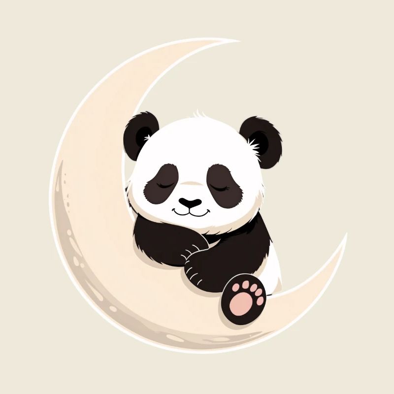 Panda Mondkuscheln