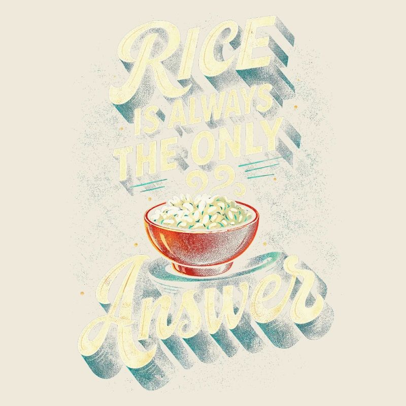 Le riz asiatique est toujours la seule solution